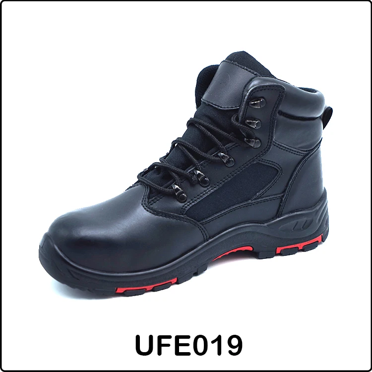 Black Lightweight European Formal Safety Shoes Vietnam Safety Shoes