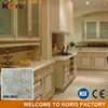 solid surface composite marble top dining artificial marble table top