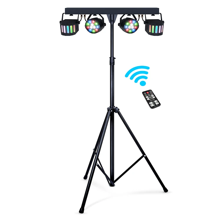 2019 hot sales 60W DMX Can Light Sets RGBW Led Par Bar Stage Lighting With Stand