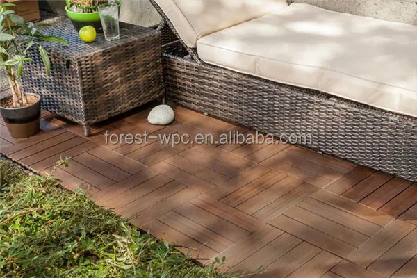 Bamboo Flooring Woven Scraped Carbonized Oak Style Bamboo Floating