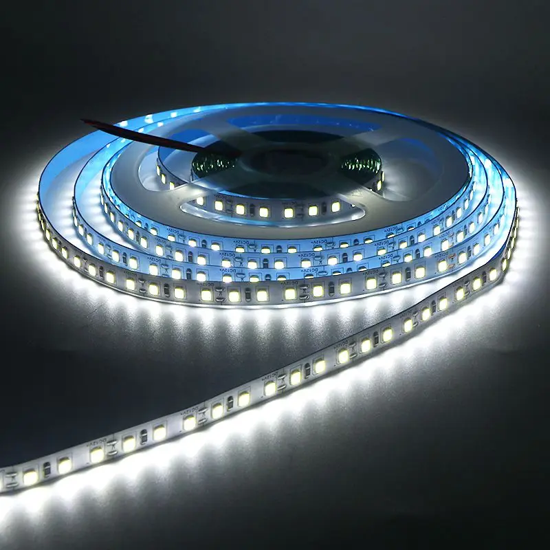 High Brightness 5m 600led Smd 2835 Led Strip Non-waterproof Ip20 Dc 12v ...