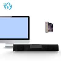 

Short wireless bluetooth soundbar 10W USB for PC, Mobile, super bass, 3.5mm AUX CE ROHS FCC BQB in home theatre system