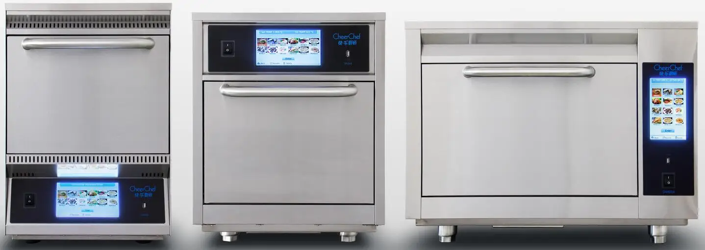 
15 times Faster/ Convection+Air Impingement+Microwave+ Infra-red+Smart menu/high speed microwave convection oven 
