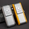 Refillable jobon lighter, cohiba double torch jet flame lighter, wholesale disposable lighters