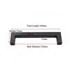 Black Stainless Steel Cabinet Handle 128mm Square Furniture Hardware handle pulls