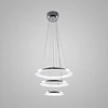 LED Pendant Light Living round Rings Modern Home Ceiling Light Fixture Flush Mount Lighting Warm White 90-240V
