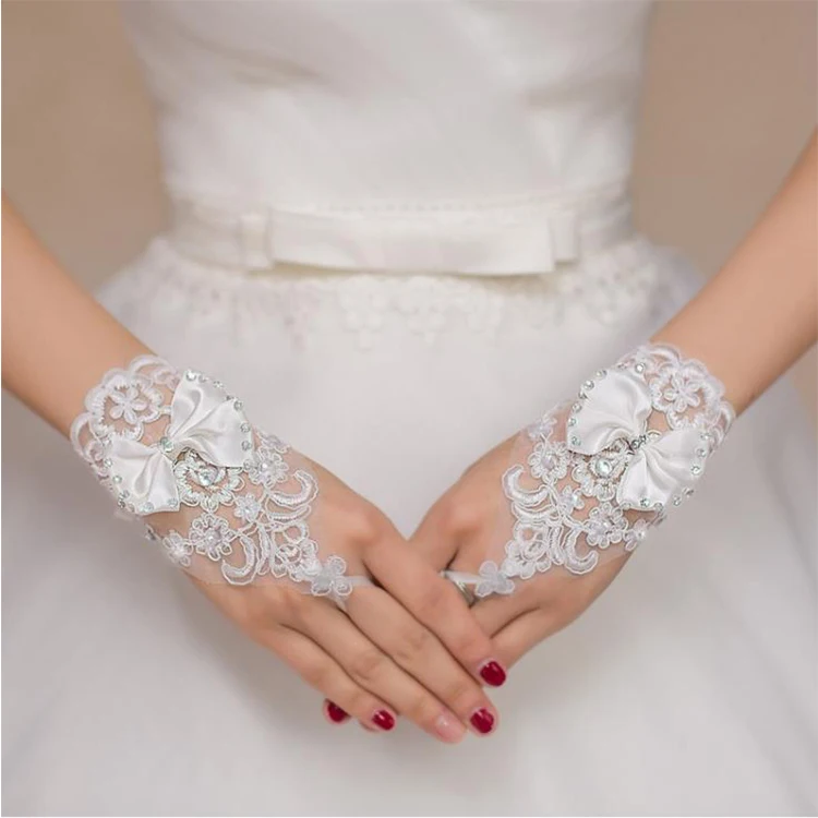 white lace gloves wholesale