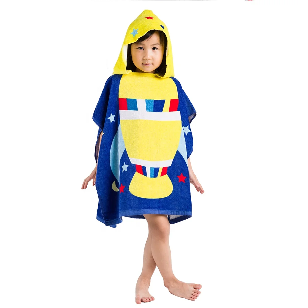 childrens hooded beach towels