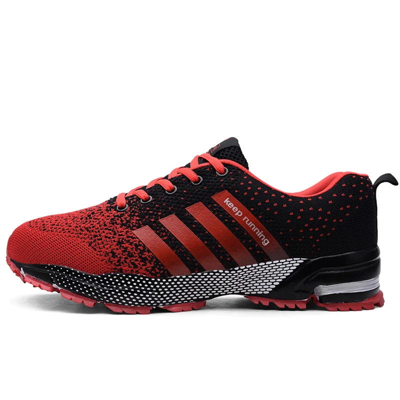 
Knitting Sport Running Walking Casual Breathable Women Shoes Men Sneakers 