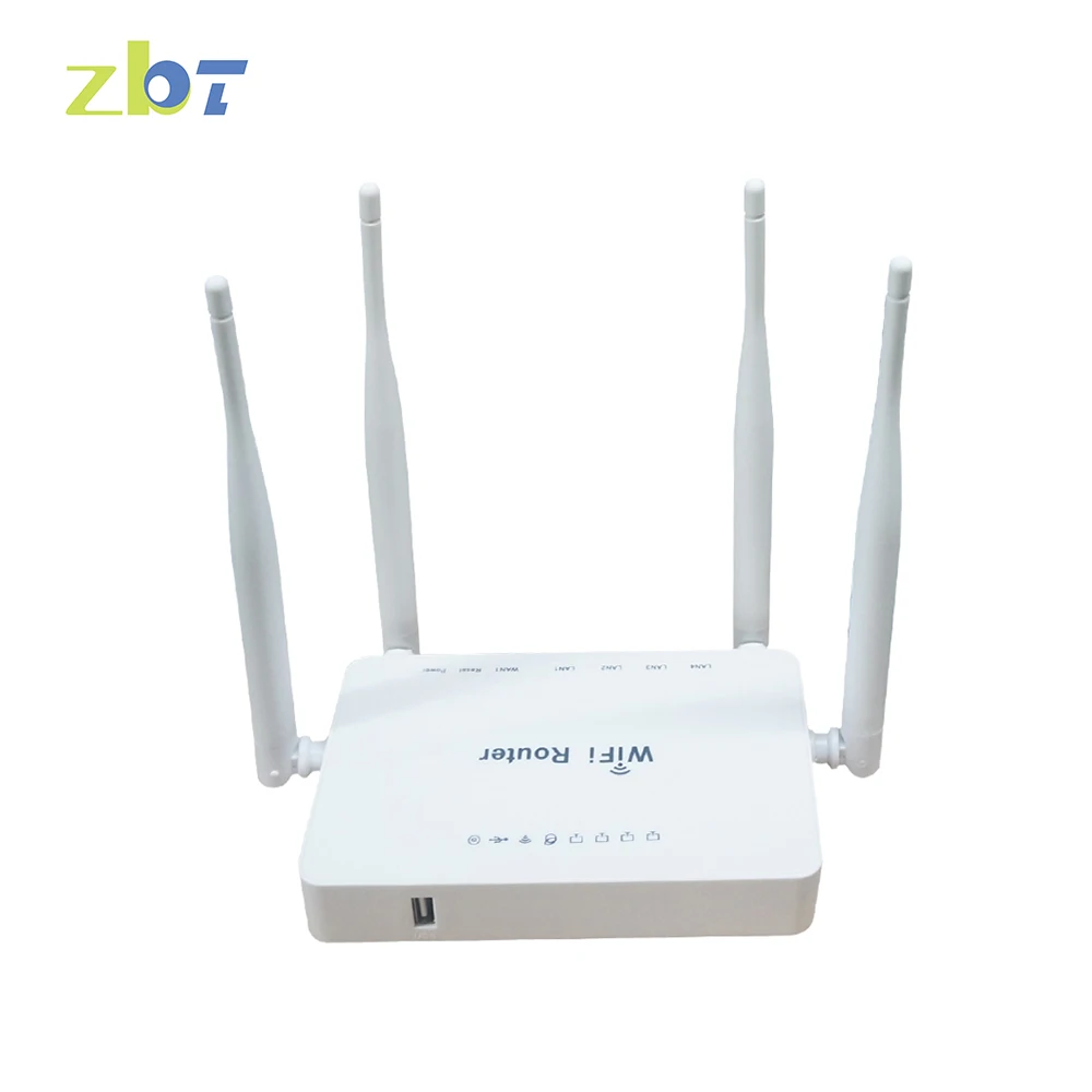 

usb router wifi OpenWRT popular radiation range 3G 4G Home application 2.4Ghz 300Mbps Wireless Wifi Router, White
