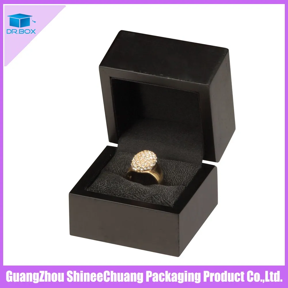 2017 High Grade Luxury Jewelry Wooden Ring Packaging Box,Engagement