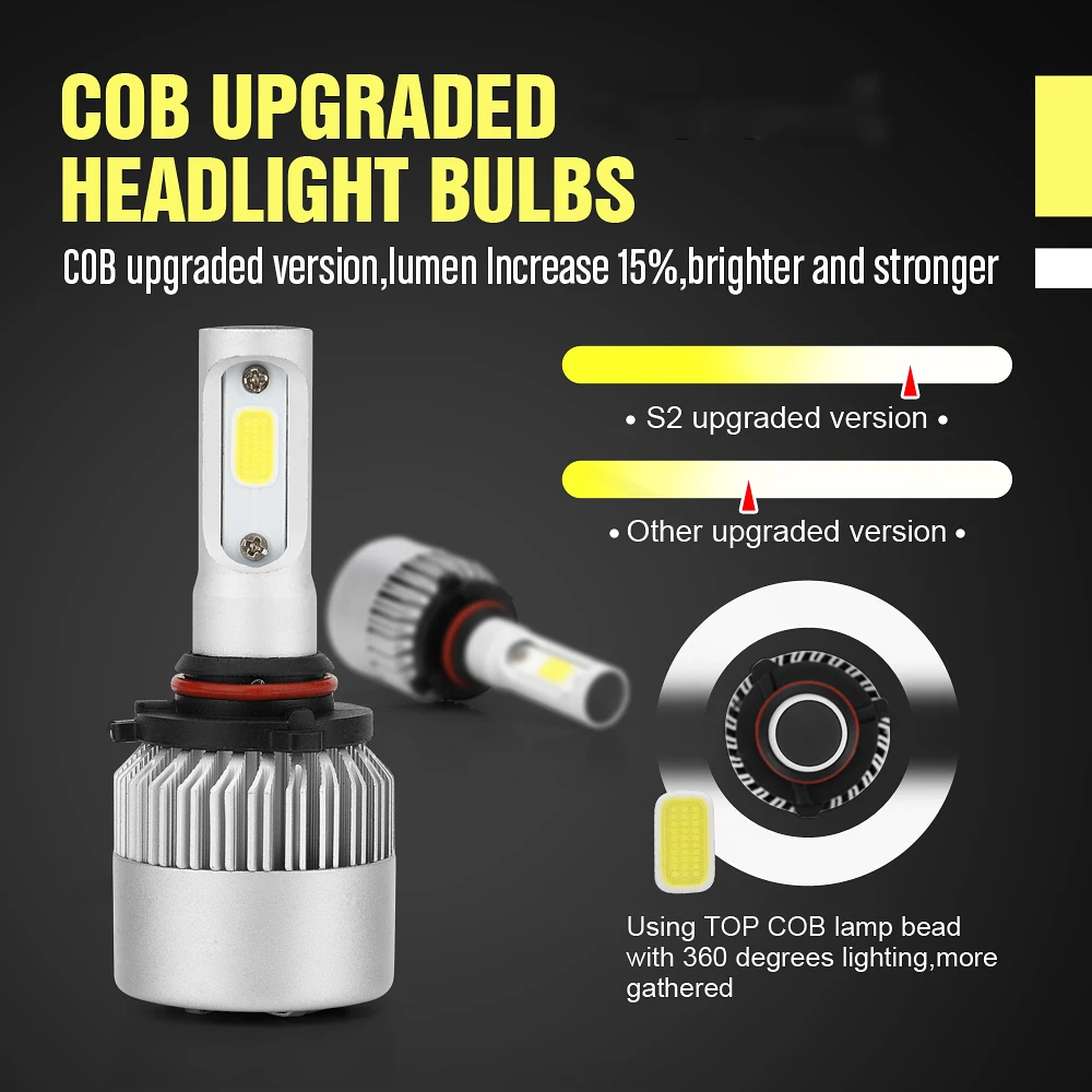 4300k 6500k H4 H7 Dual Color Led Headlight - Buy Led Headlight,Dual ...