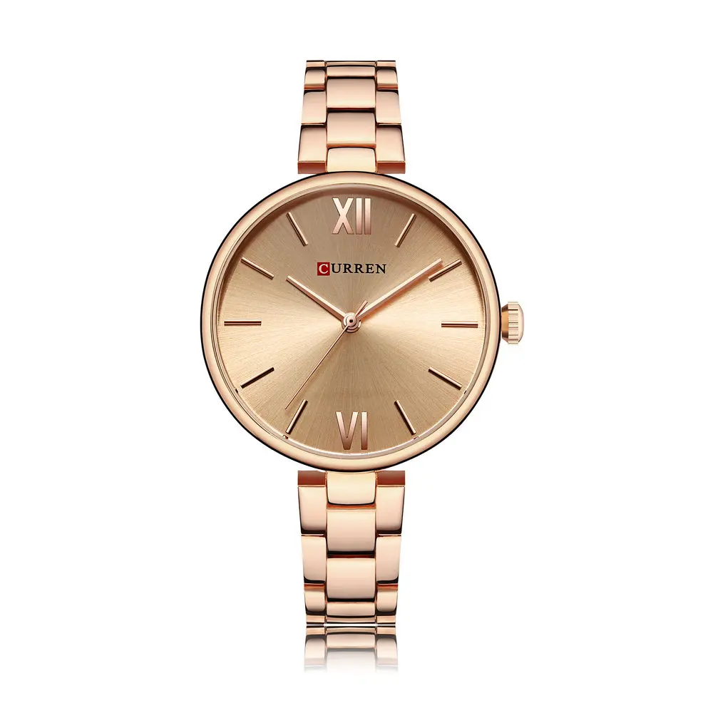 

Curren 9017 Fashion Gold Analog Buy Watch Online Quartz Wristwatch, 8 colors for you choose