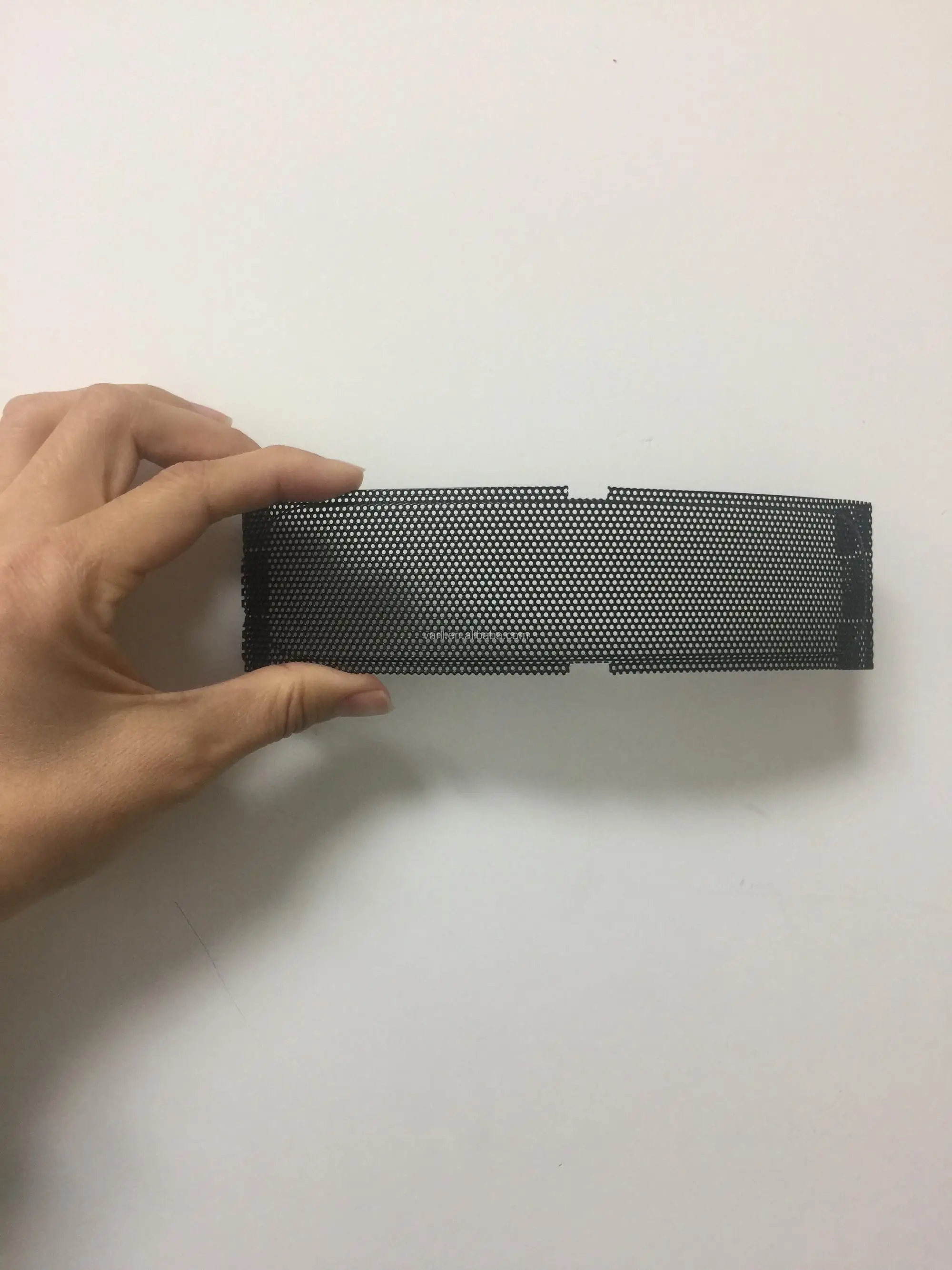 Plastic Speaker Grill/pvc Black Speaker Grill/perforated Screen Speaker