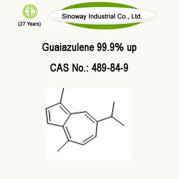 
CAS489-84-9 Cosmetic Grade / Pharmaceutical Grade Guaiazulene 