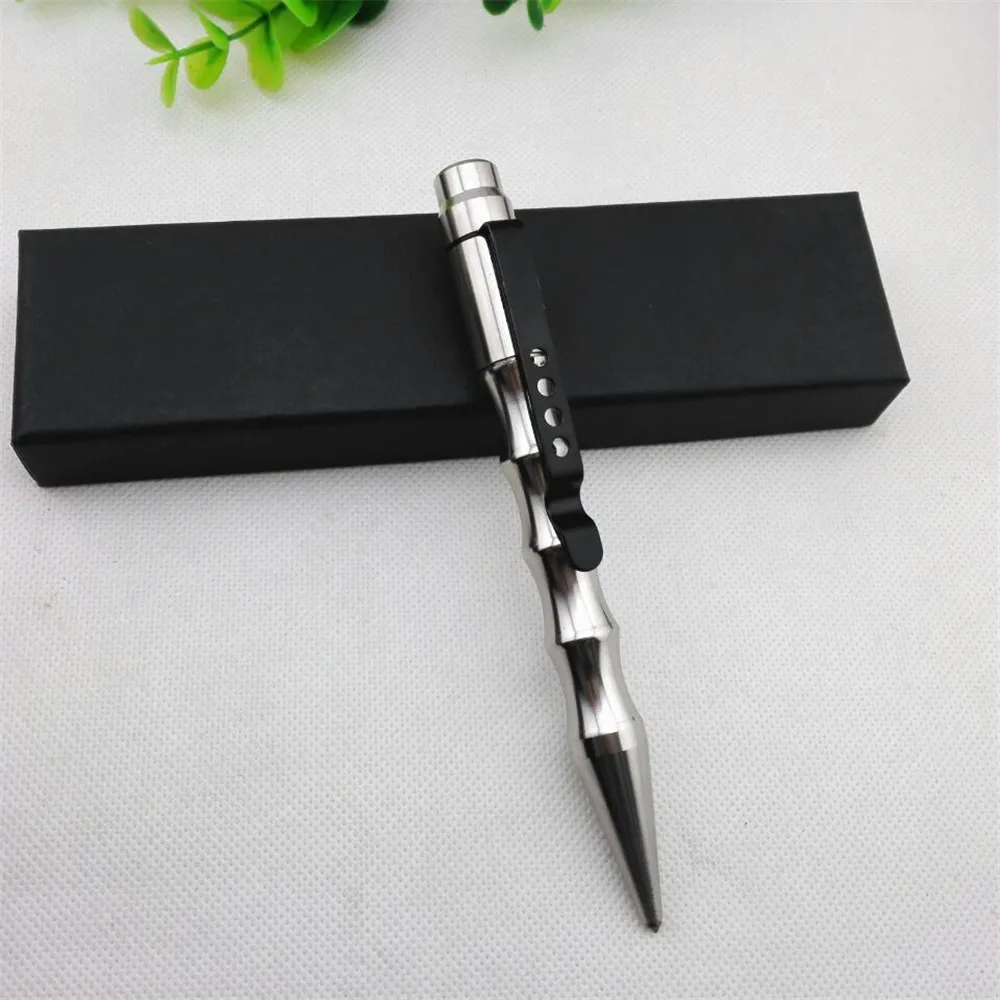 Tactical Steel Pen Military Personal Protection Self-defense Breaker Tool Hot