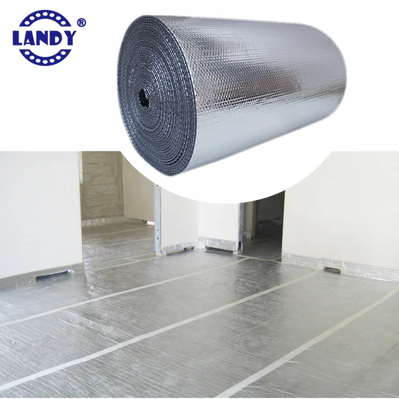 Aluminum Double Flooring Bubble Foil Xpe Foam Underlay Floor