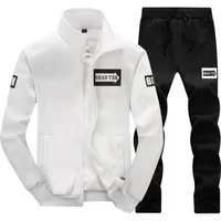 

fashion sportswear fitness leisure sport suit for jogging sweatshirt for men with zipper