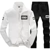 fashion sportswear fitness leisure sport suit for jogging sweatshirt for men with zipper