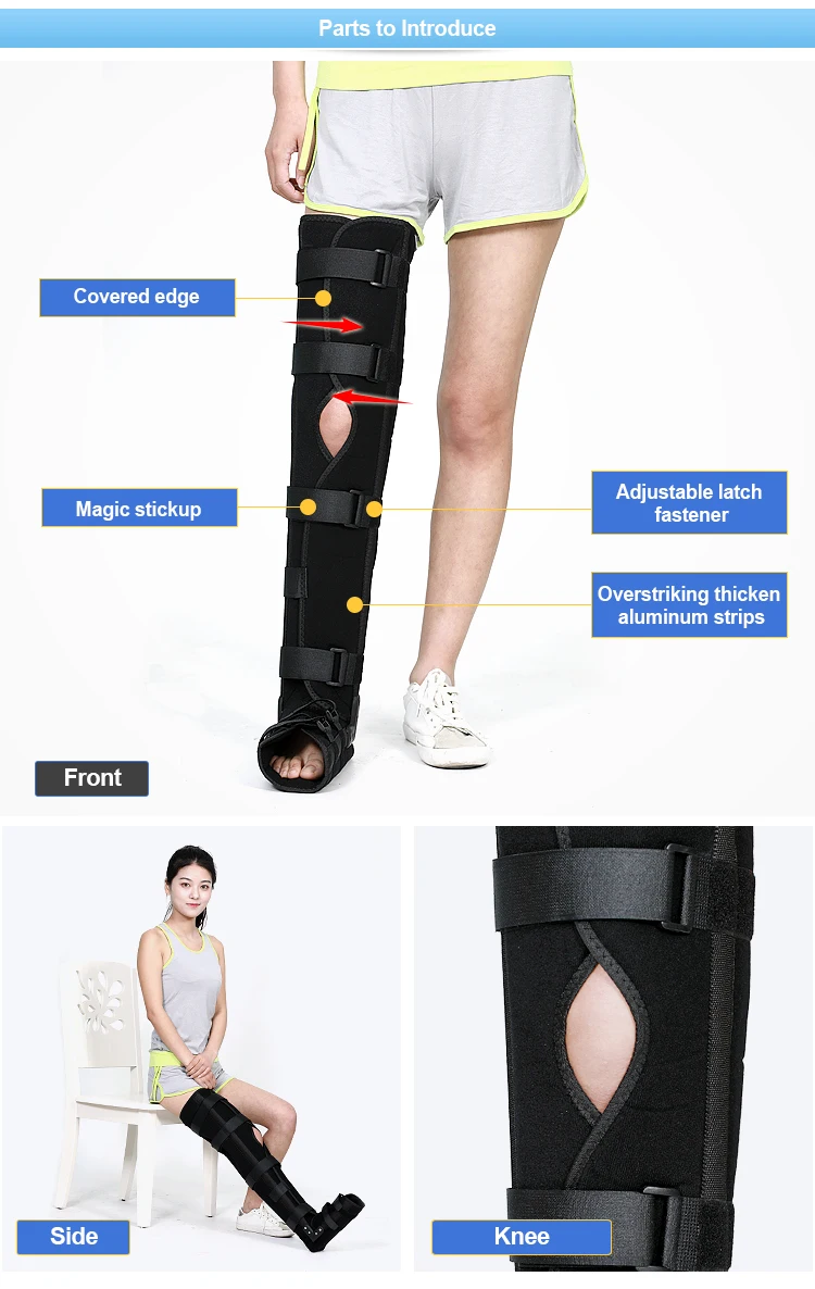 Medical Orthopedic Metal Long Leg Support Braces For Sale - Buy Medical ...