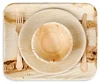 Disposable natural areca palm leaf plate bowl tray and banana leaf plates cutlery palm leaf tableware