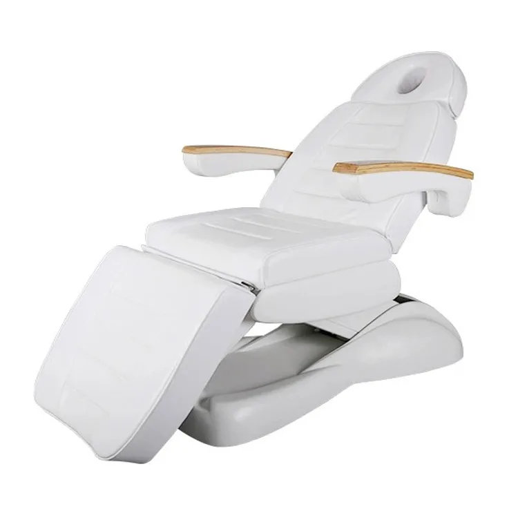 WCM-MB013 Commercial furniture Salon SPA bed rotating electric massage bed facial synthetic leather treatment bed