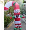 hot sale inflatable candy cane costume for christmas decoration