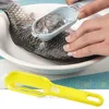 Plastic Peeled Clean Fish Peeler Fish Scale Remover with Pocket Kitchenware Cheap Price High Quality