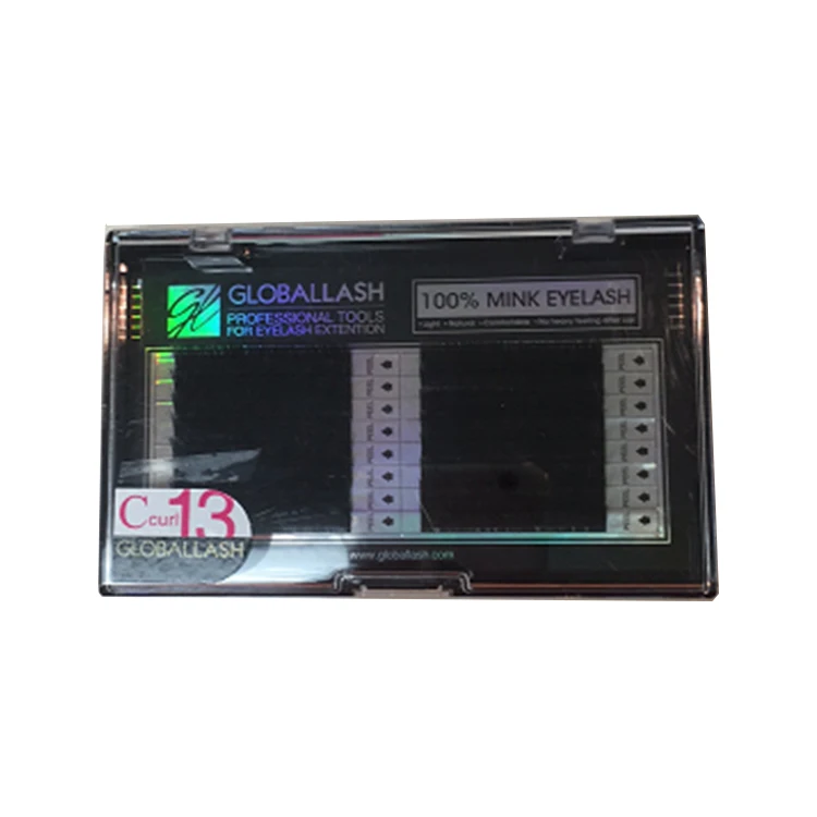 

100% Soft Natural Black Real 0.15 Korean Individual Wholesale Mink Eyelash Extensions Private Label