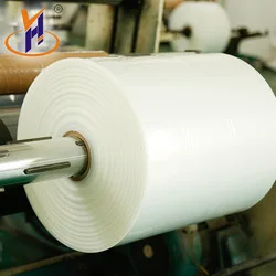 China manufacturer customized printed pe shrink film printable for bottled beverage polyethylene fabric