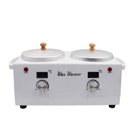 

Professional Large Digital Hair Removal Wax Melt Warmer Double Pots Wax Heater With Display