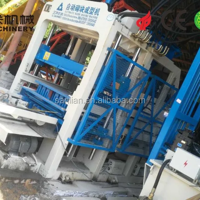concrete cement block factory /block machine hot sale in china