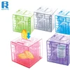 Intellect game transparent maze money box for the children best gift