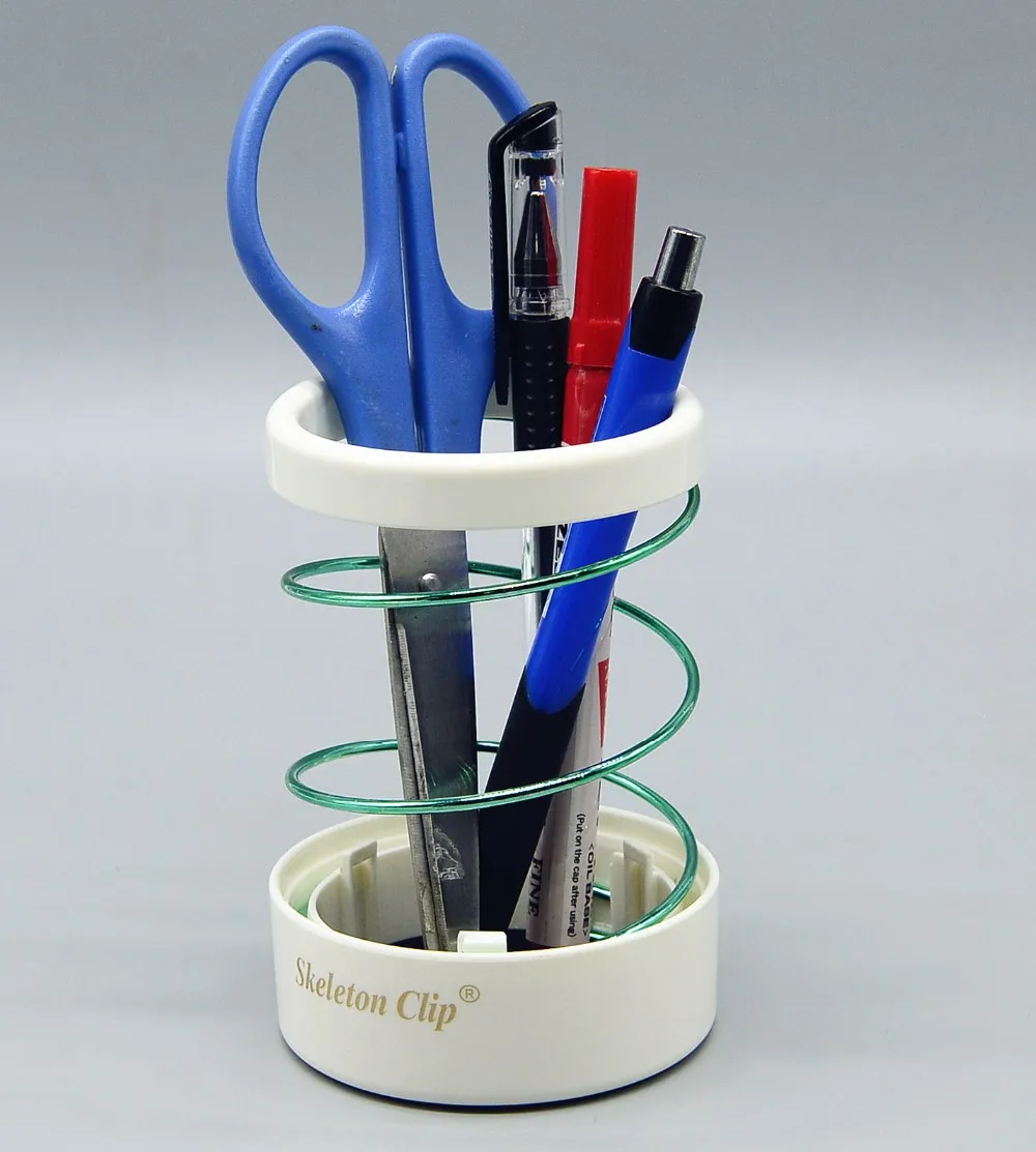 high quality decorative spring steel wire crystal pen holder