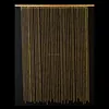 Link Type PVD Gold Color Stainless Steel Ring Space Curtain With Truck Frame