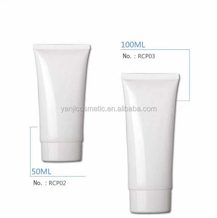 
50ml,100ml facial cleanser tube, Plastic Hand Cream Soft Bottles, BBcream, CC cream packaging bottle 