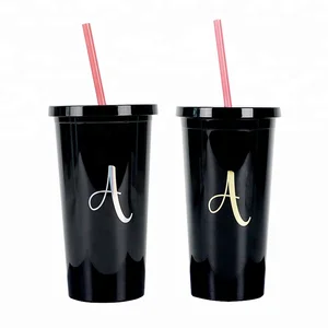 Image of Promotional Christmas Gift Double Wall Plastic Tumbler Cup