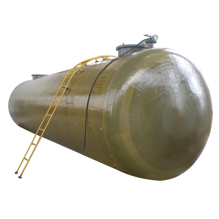 Fiberglass Frp Tank Industrial Used For Storage Oil Liquid Chemicals