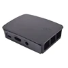 Raspberry Pi 3 Model B+ Plus ABS Case Black Color Plastic Protective Cover Shell for Raspberry Pi 3