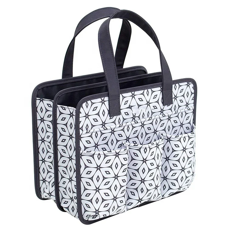 Multi-purpose Storage Organizer Fashion Travel Tote Bag Organizer For Home Office Crafts And ...