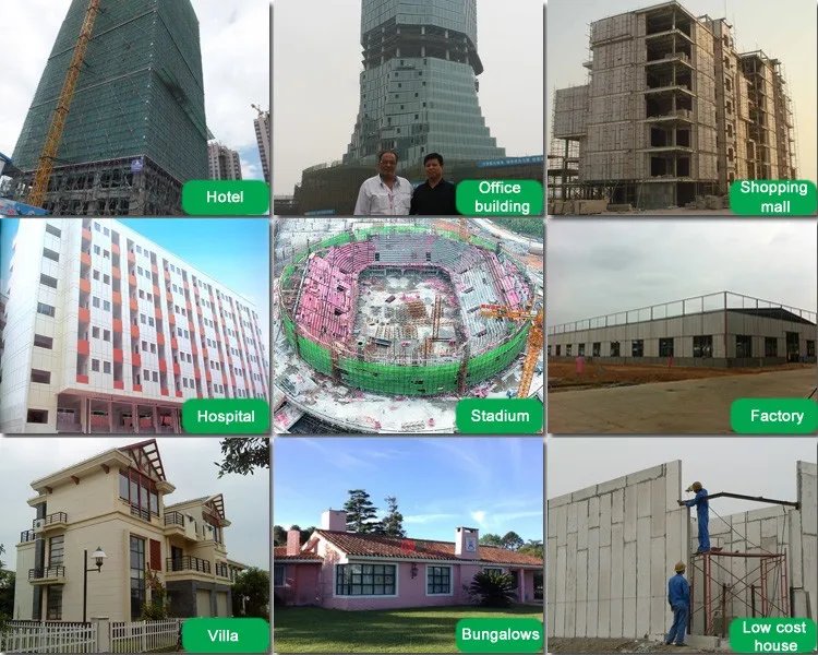 Light Weight EPS Cement Room Sandwich Composite Concrete Partition Panels, EPS Precast Foam Concrete Sandwich Panel