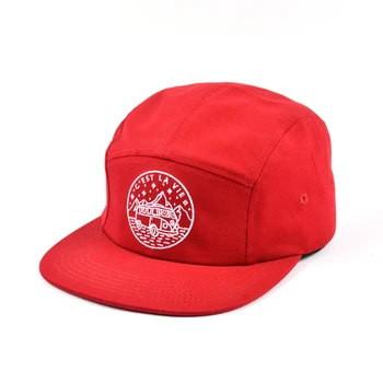 red flat bill hats