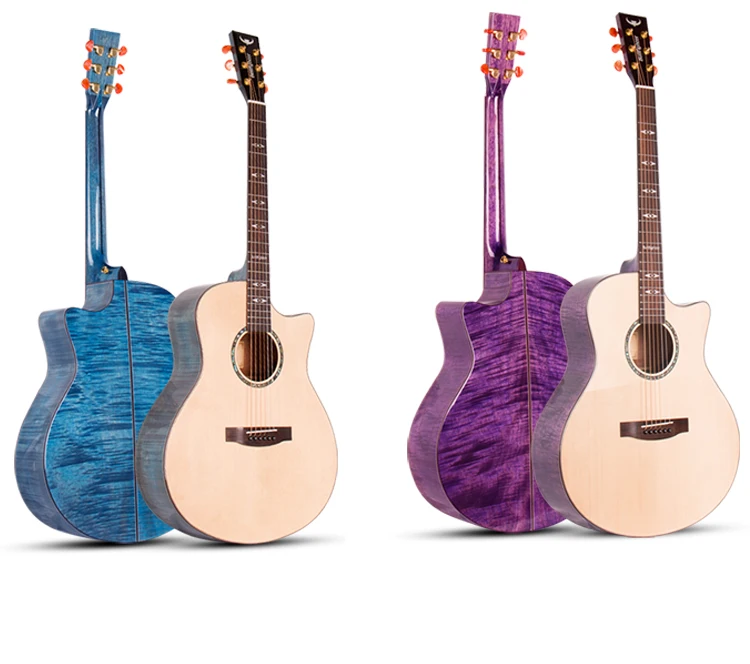 High Quality Bullfighter D-4 41 Inch Wholesale Factory Handmade  Acoustic Guitar