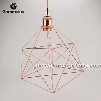 Stylish Copper Cage Pendant Lamp Stylish Copper Cage Pendant Lamp