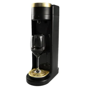 Image of Fashionable wine decanter with cooler box for bars and clubs