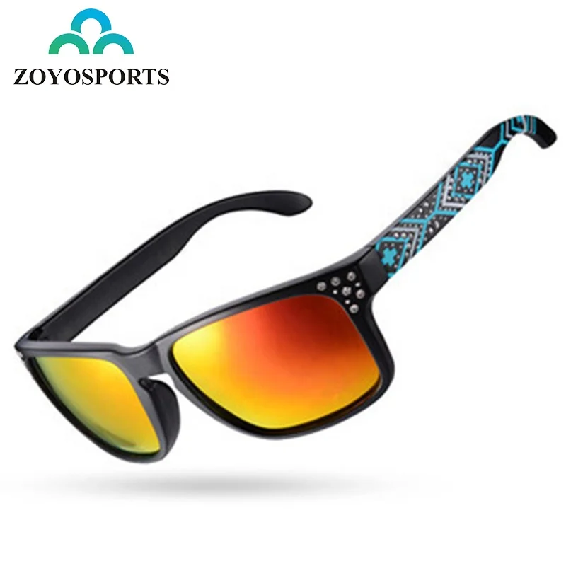 

ZOYOSPORTS Bike Sport Sunglasses UV400 With Case Men Polarized HD Lens Square Sun Glasses Women Cycling Eyewear, Customized