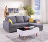 Wholesale custom l shaped lazy boy cheap sofa bed, modern corner design sofa cum bed