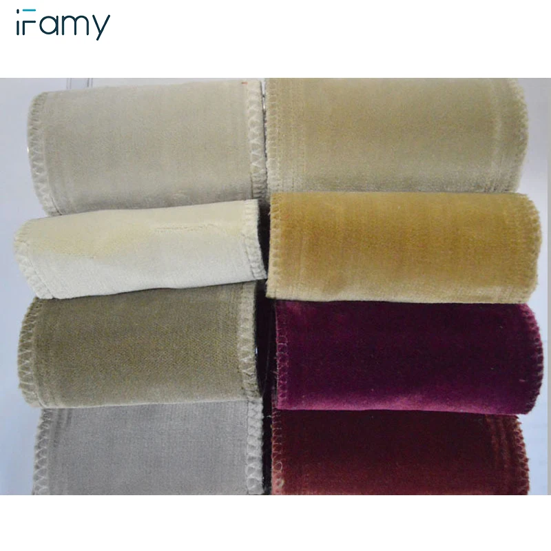 Cotton Soft Touch Plain Velvet Fabric Sofa Upholstery Fabric Near