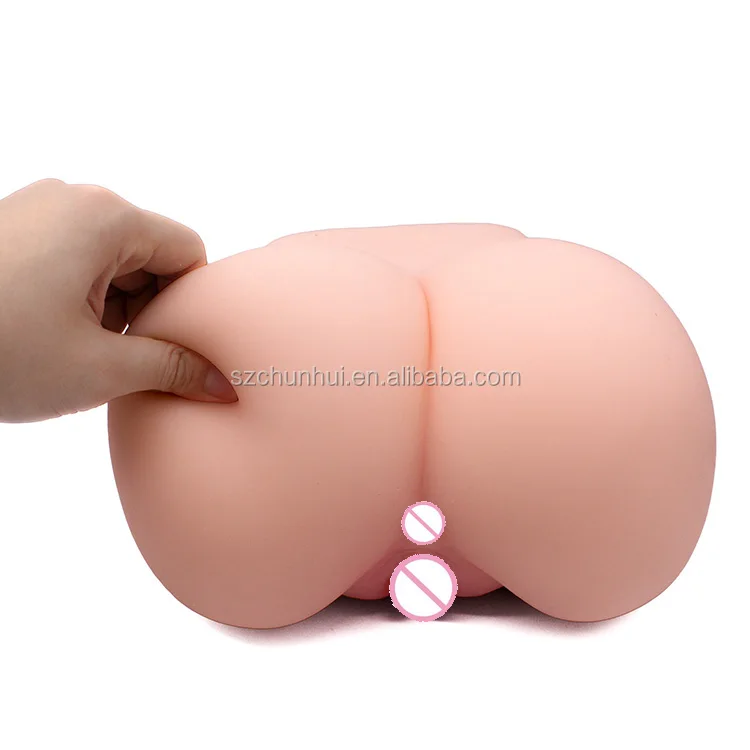 Tpe Realistic Sex Big Ass Doll With Pussy And Anal Hole For Male Masturbator