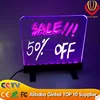 alibaba express new item kids erasable magnetic drawing board led writing board with different size led message board flashing